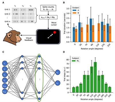 Adaptation and learning as strategies to maximize reward in neurofeedback tasks